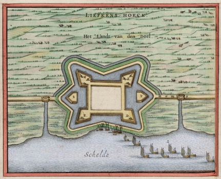 Liefkenshoek 1649 Blaeu